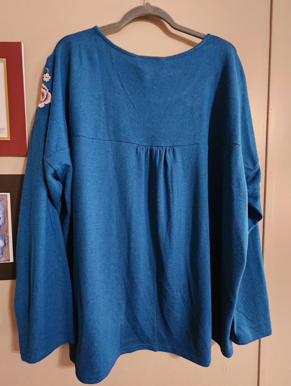 Boho Embroidered Tunic Top | Savanna Jane | 2X - Picture 9 of 9